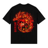 Kitsukai "Tanjiro Kamado (Blood Dragon)" Demon Slayer: Kimetsu no Yaiba Unisex T-Shirt
