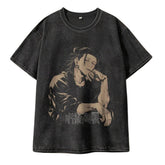 Kitsukai "Suguru Geto" Jujutsu Kaisen Vintage Washed Oversized T-Shirt V1