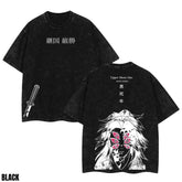 Kitsukai Kokushibo Upper Moon One Michikatsu Tsugikuni Pump Cover Oversized Vintage Wash Heavyweight Graphic Tee