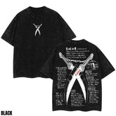 Kitsukai Twin Cleaver Symphony Anime Streetwear Shirt Sound Hashira Demon Hunter Manga Graphic Tee