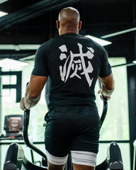 Hashira Demon Slayer Short Sleeve Rash Guard Compression Shirt