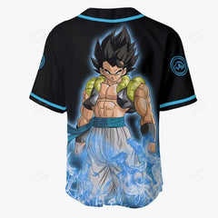3D Anime Gogeta Custom Fandom - Dragon Ball Baseball Tee