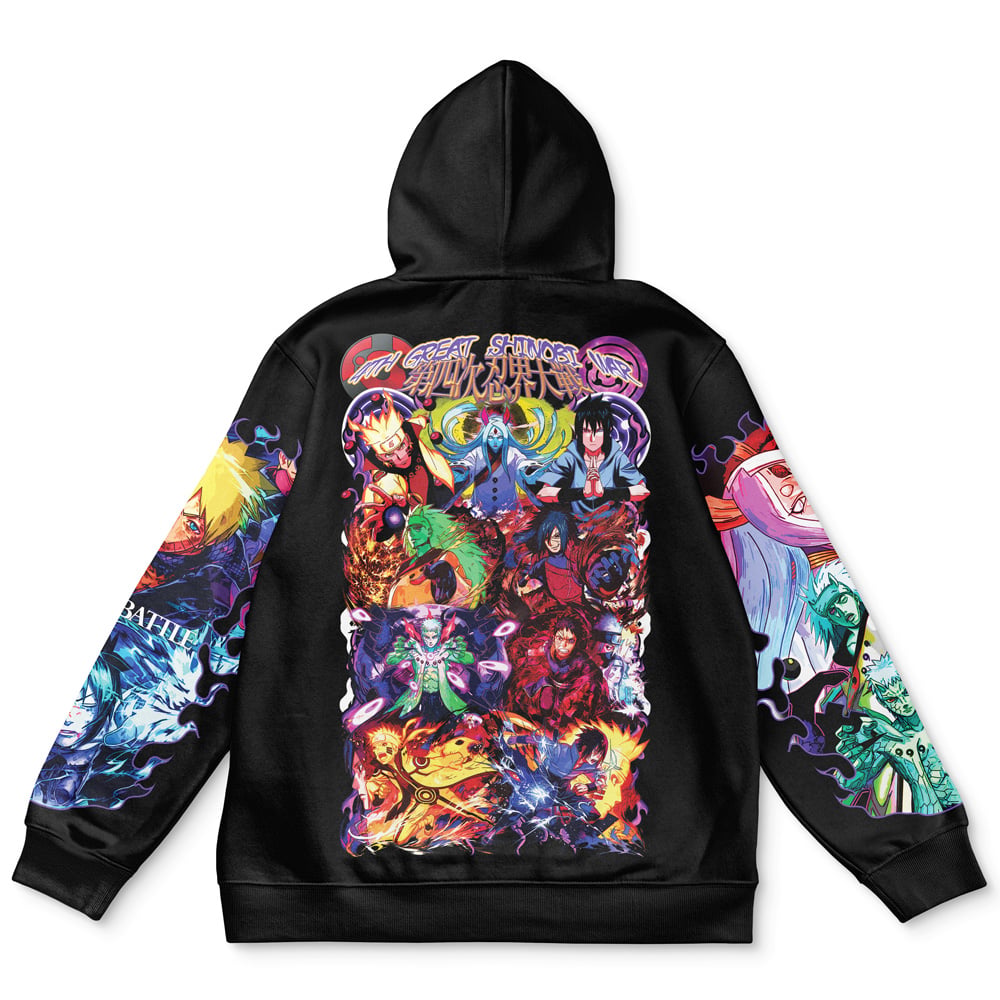 4th Great Shinobi War Shippuden Streetwear Hoodie