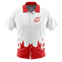 4th Hokage V2 Shippuden Button Up Hawaiian Shirt