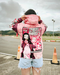 Kamado Nezuko Haori Demon Slayer Streetwear Hoodie