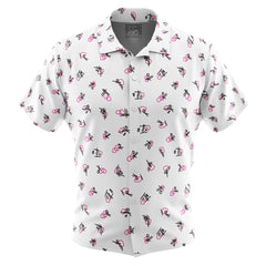 Ace Ventura Tutu Shirt Button Up Hawaiian Shirt