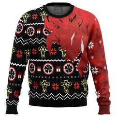 Asta Demon Black Clover Ugly Christmas Sweater