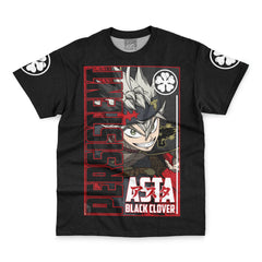 Asta Persistent Black Clover Streetwear T-Shirt