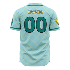 Auratic Dio Jojo’s Bizarre Adventure Baseball Jersey
