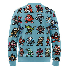 Bad Guys Mega Man Knitted Cardigan Sweater