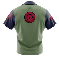Konoha Jonin Shippuden Button Up Hawaiian Shirt