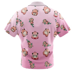 Anya Pattern Spy x Family Button Up Hawaiian Shirt