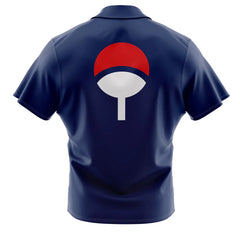 Uchiha Clan Shippuden Button Up Hawaiian Shirt