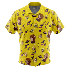 It Was I Dio Jojo's Bizarre Adventure Button Up Hawaiian Shirt