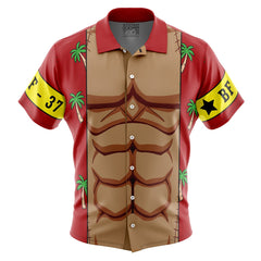 Franky One Piece Button Up Hawaiian Shirt