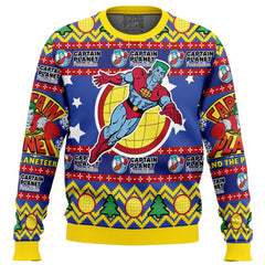 Captain Planet and the Planeteers Ugly Christmas Sweater