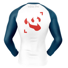 Chairman Netero Hunter X Hunter Long Sleeve Rash Guard Compression Shirt