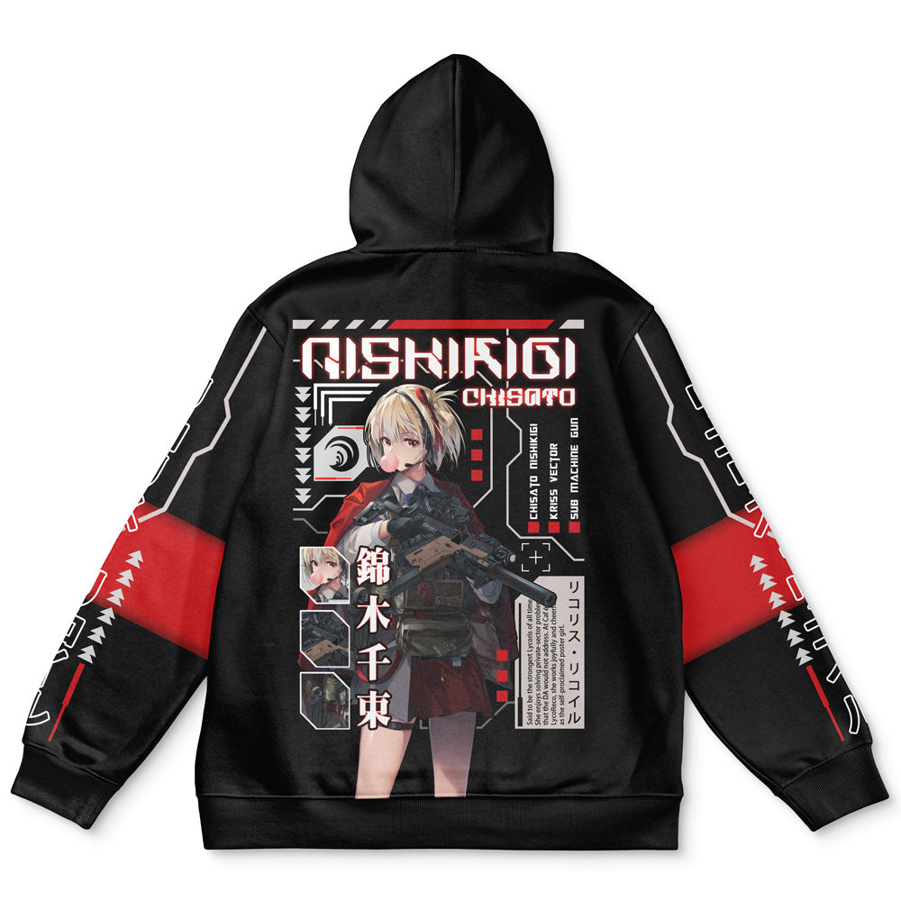 Chisato Nishikigi Lycoris Recoil Streetwear Hoodie