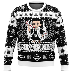 Kitsukai "Chibi Kenpachi (Eye Patch)" Bleach Ugly Christmas Sweater
