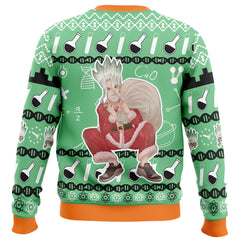 Christmas Senku Ishigami Dr. Stone Ugly Christmas Sweater