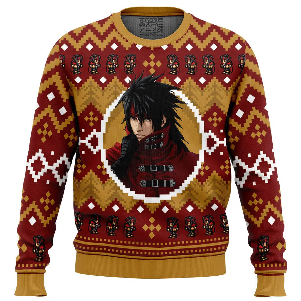 Christmas Vincent Final Fantasy VII Ugly Christmas Sweater