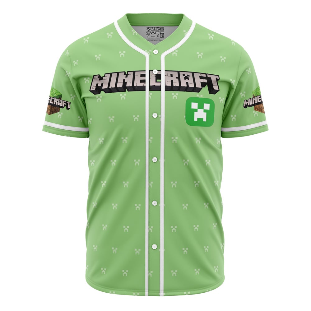 Cool Minecraft Baseball Jersey