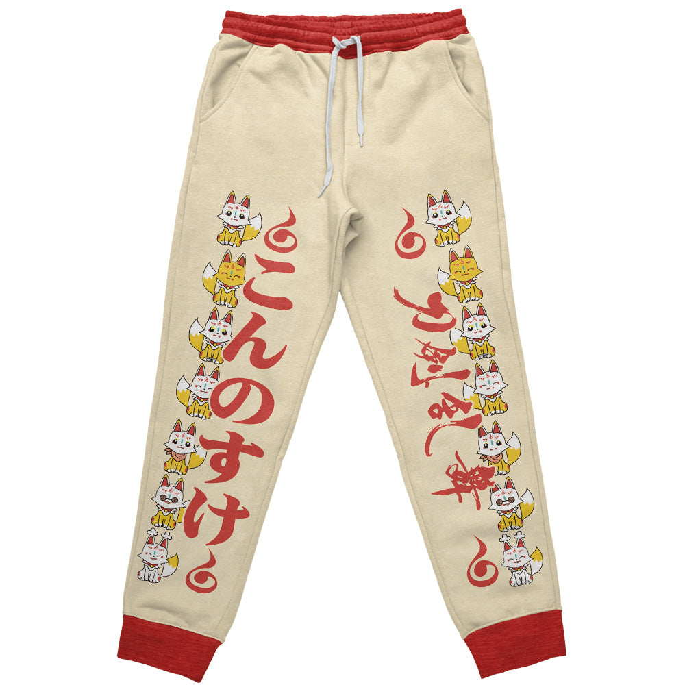 Cute Foxes Touken Ranbu Streetwear Sweatpants