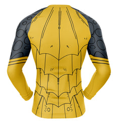 Escanor Armor V1 Seven Deadly Sins Long Sleeve Rash Guard Compression Shirt