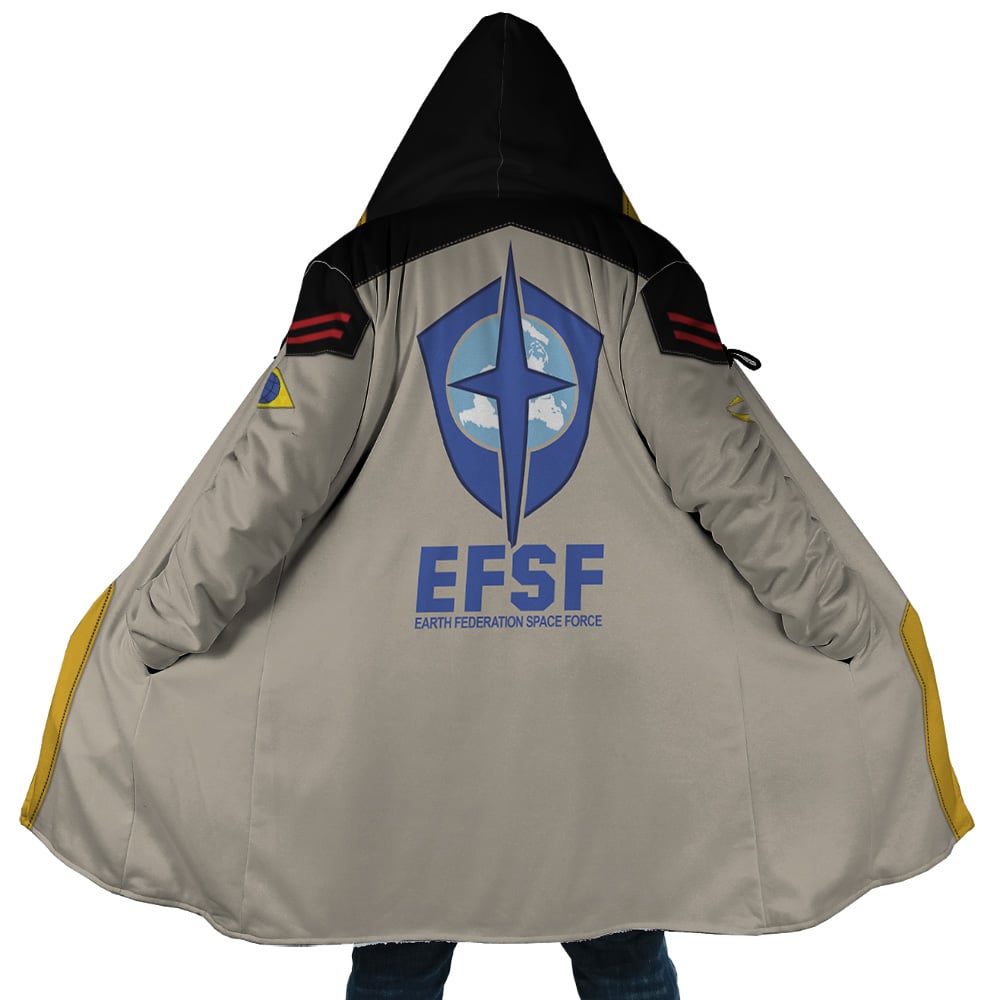 Earth Federation Space Force Gundam Dream Cloak Coat