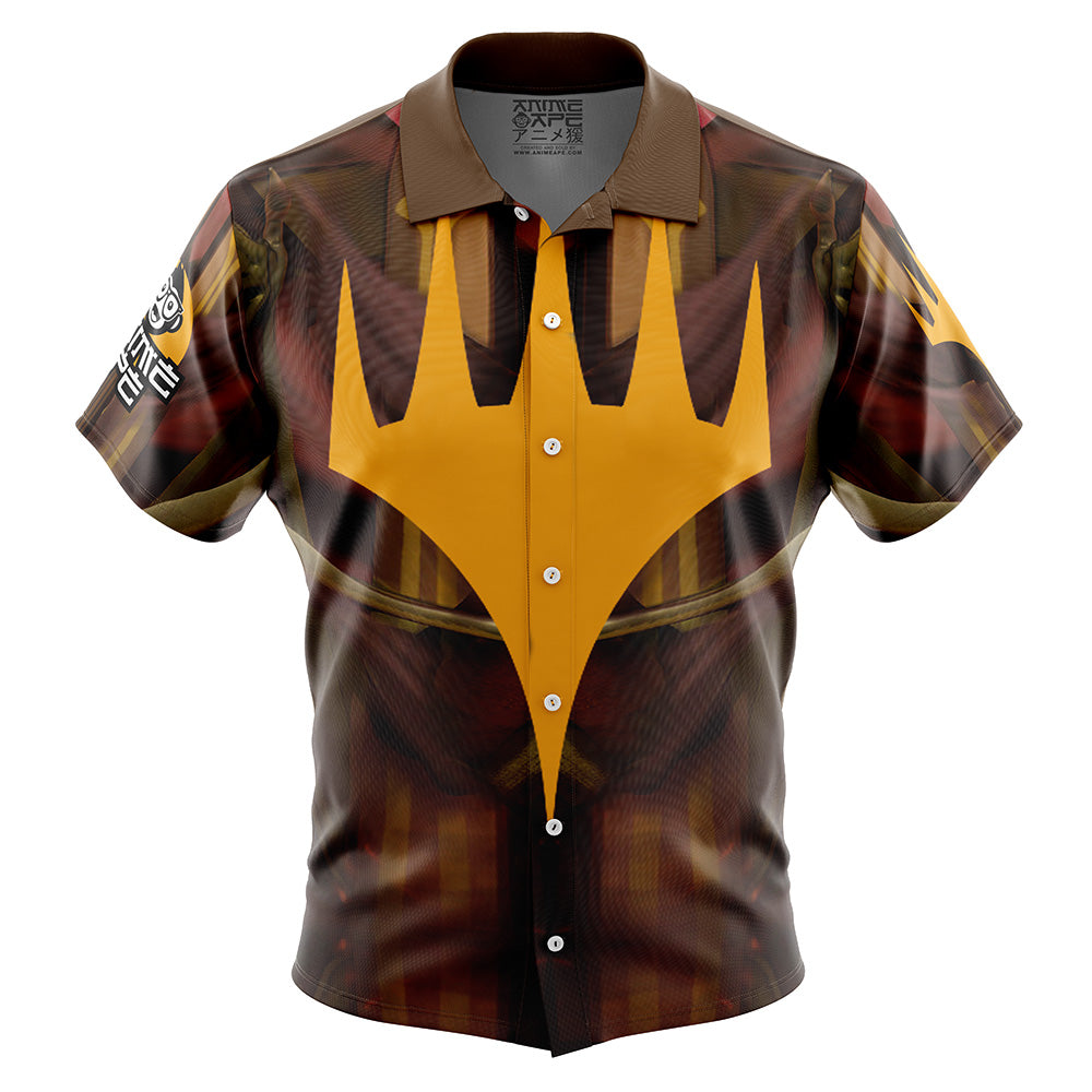 Elements of Magic the Gathering Button Up Hawaiian Shirt
