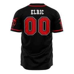 Elric Fullmetal Alchemist Baseball Jersey