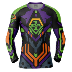 Eva 01 Long Sleeve Rash Guard Compression Shirt
