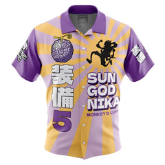 Gear 5th Luffy One Piece Button Up Hawaiian Shirt