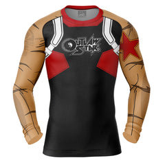 Gene Starwind V2 Outlaw Star Long Sleeve Rash Guard Compression Shirt