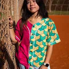 Giyu Tomioka Demon Slayer Baseball Jersey