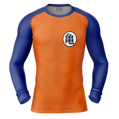 Goku Dragon Ball Z Long Sleeve Rash Guard Compression Shirt