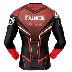 Homunculus Fullmetal Alchemist Long Sleeve Rash Guard Compression Shirt