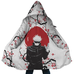 Satoru Gojo Cherry Blossom Jujutsu Kaisen Dream Cloak Coat
