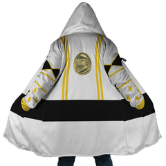 White Ranger Ninjetti Rangers Dream Cloak Coat