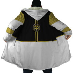 White Ranger Mighty Morphin Power Rangers Dream Cloak Coat