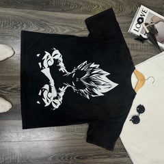 "Super Saiyan Majin Vegeta Dragon Ball Z" Vintage Washed Oversized T-shirt -