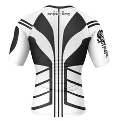 Fullbring Ichigo Bleach Short Sleeve Rash Guard Compression Shirt