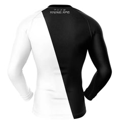 Ichigo Hollow Mask Bleach Long Sleeve Rash Guard Compression Shirt