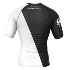 Ichigo Hollow Mask Bleach Short Sleeve Rash Guard Compression Shirt