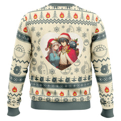 I've Been Waiting for Christmas All This Time Howl's Moving Castle Ugly Christmas Sweater