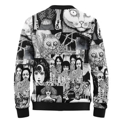 Junji Ito Knitted Cardigan Sweater