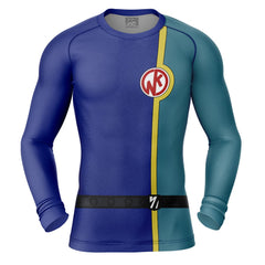 Kinniku Kinnikuman Long Sleeve Rash Guard Compression Shirt