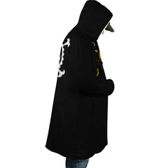 Kozuki Momonosuke Black One Piece Dream Cloak Coat