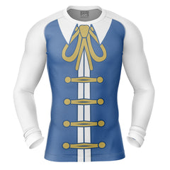 Lucy Heartfilia Fairy Tail Long Sleeve Rash Guard Compression Shirt