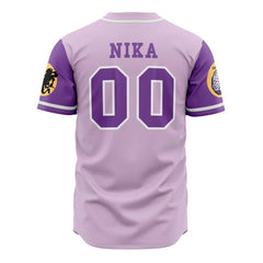Luffy’s Gear 5 Sun God Nika One Piece Baseball Jersey
